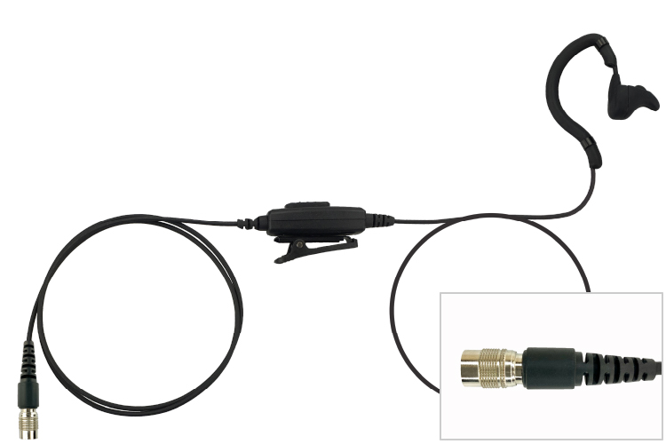 Ear Bone Microphone for Quick Disconnect Adapter