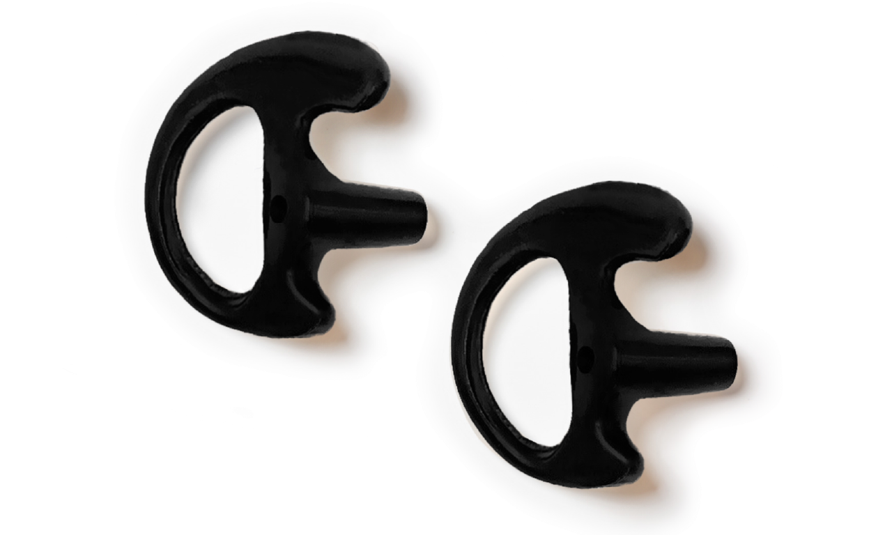 Open Ear Insert Medium Black Right 2 Pack