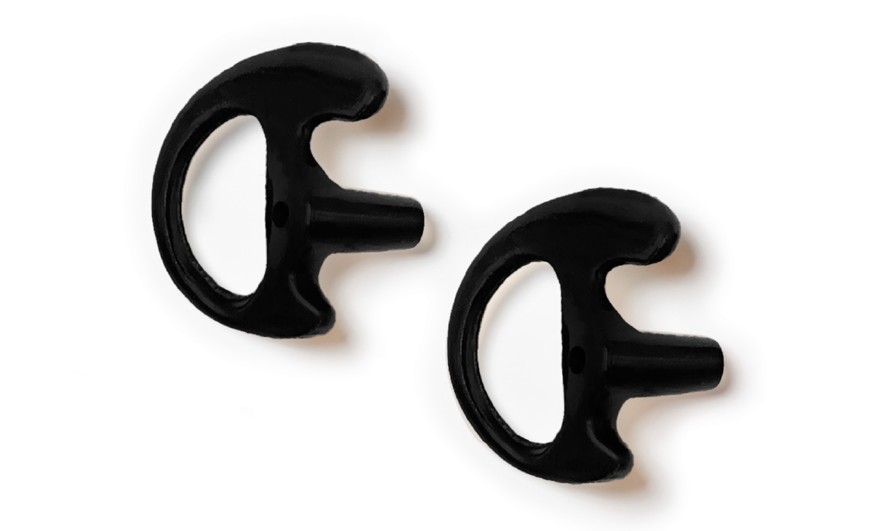 Open Ear Insert Small Black Right 2 Pack